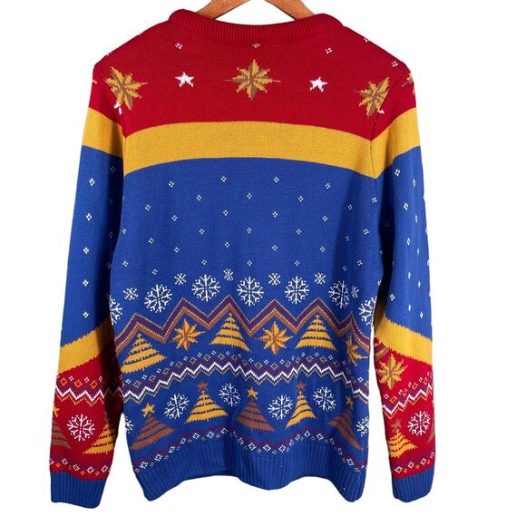 Marvel Avengers Endgame Sweater UNISEX Size Small Holiday Christmas Pullover - Picture 2 of 6